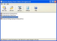 Synchro Backup Home Edition screenshot